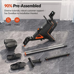 UTRYUP Magnetic Rowing Machines R05 Water Rower R10, 16 Levels Quiet Resistance, Foldable Compact Rowing Machine, Home Gym Fitness