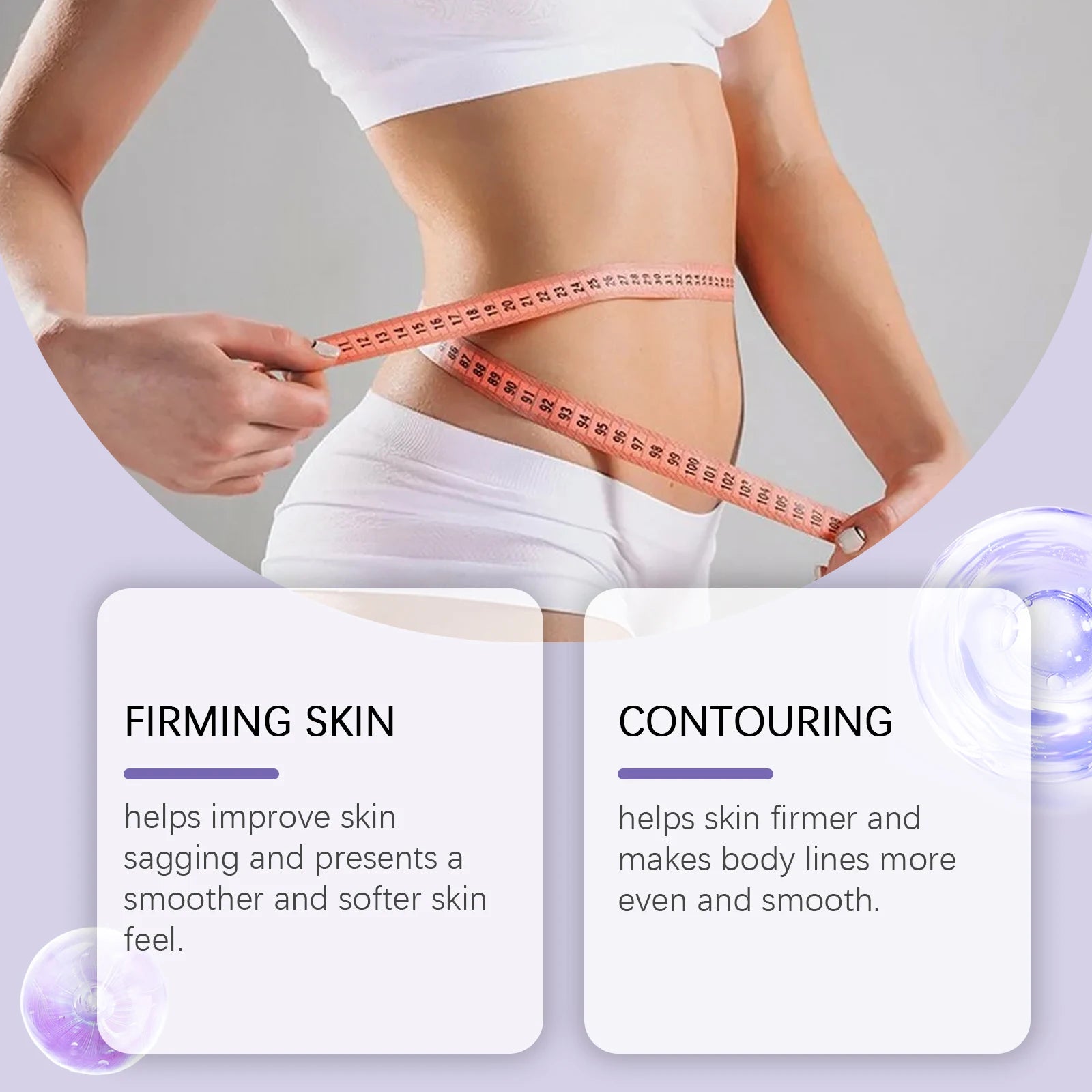 Oceaura Body Shaping Cream Lasting Moisturize Enhance Skin Elasticity Reduce Sagging Lifting Softening Slimming Body Cream