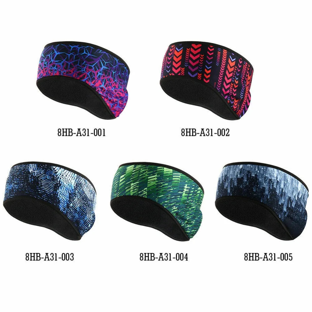 Winter Ear Warmer Cover Sports Head Band Fleece Cycling Running Ski Cold Weather Ear Muff Hairband Headwear for Men Women