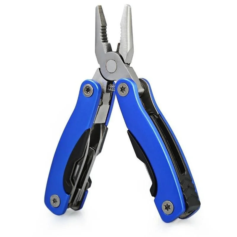 Camping Gear Outdoor Survival Stainless Steel, 9 In 1 Portable Multi Tool Plier, Camping Accessories