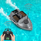 Rechargeable GPS Fishing Bait Boat with 2 Batteries, 16 Positioning Points, 2kg Load Bait Boat