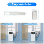 10,000 BTU Portable Air Conditioner, AC Unit,Heater,Dehumidifier & Fan with Remote Control, Self Evaporation System, LED Display