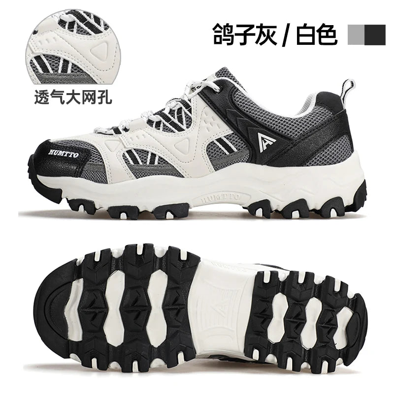 HUMTTO Women Hiking Shoes,  Spring Outdoor Sports, Climbing Shoes, Walking shoes, Warm men Trekking Sneakers , Ankle Boots Breathable