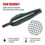 Telescopic Folding Fish Landing Net, 190CM Pole Collapsible/ Extensible Aluminum, long Handle For Bird Fish Catch Aquarium Ponds