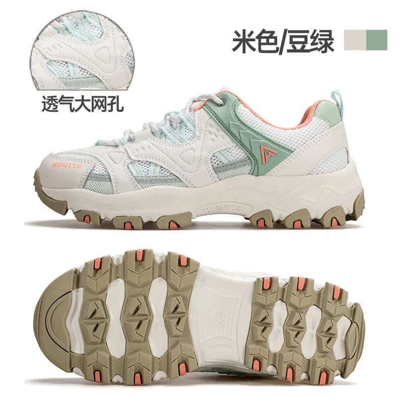 HUMTTO Women Hiking Shoes,  Spring Outdoor Sports, Climbing Shoes, Walking shoes, Warm men Trekking Sneakers , Ankle Boots Breathable
