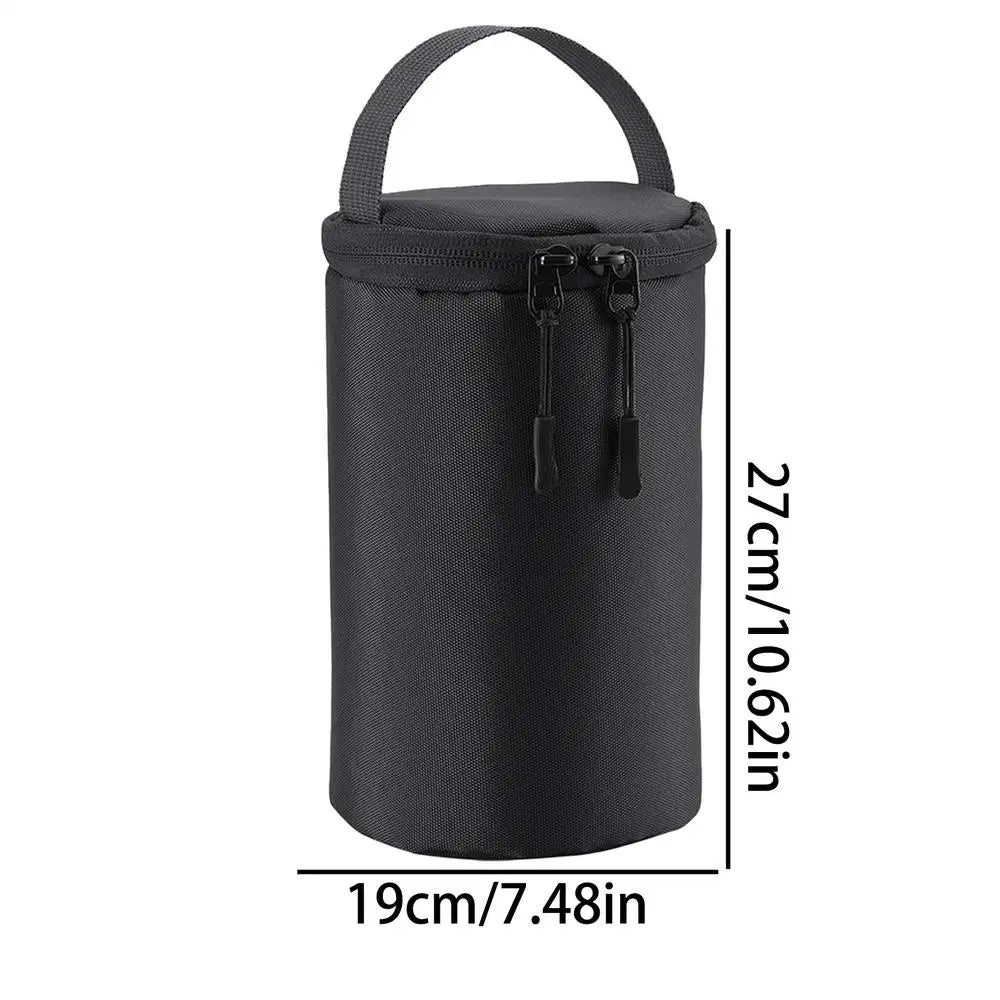 Camping G5 flat gas tank storage bag, Barrel-shaped gas lantern storage bag, Propane Tank Storage, Coalgas Cylinder Protector Bag