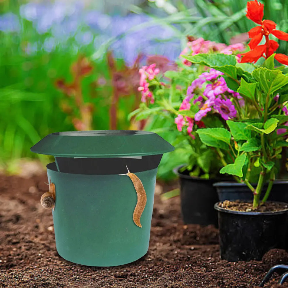 2/4/12pcs Snail Trap, Eco-friendly Pests Bait Station, Reusable Trap, Garden Farm Protector
