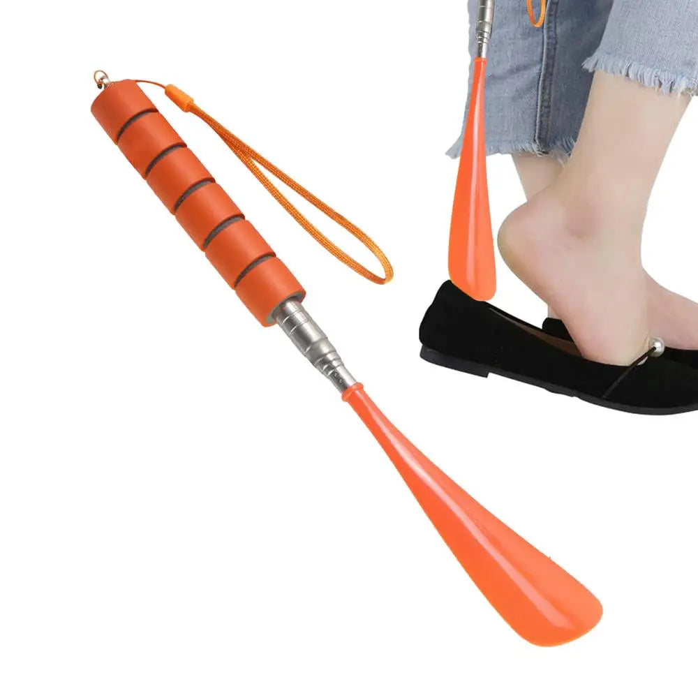 Retractable Shoehorn Long Handle Non-slip Durable