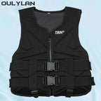 Oulylan Vest Life Jacket, Water Sports, Kayaking, Surf Drifting, Boating,  Adult/Children, Life Jacket, Neoprene Safety Vest Rescue Boats