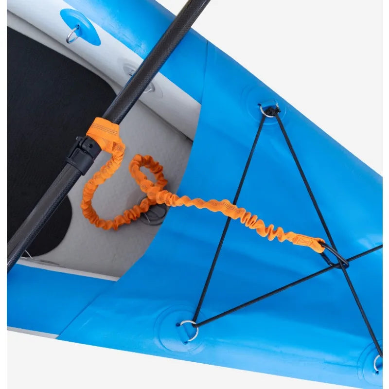 1pc 100cm Kayak Paddle Anti Drop Elastic Rope, Reflect Light, Fixed Slurry, Inflatable Boat, surfboard, Fishing Buckle, Traction Parts