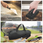 15-Piece Flat Top Grill Tool Set for Blackstone and Camping, Stainless Steel Accessory Set for Outdoor Grilling