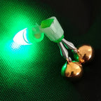 20-1PCS Fish Bite Alarm, Twin Spiral Bells Fishing Indicator Bait Alarm, Outdoor Night Fishing Alarm Bell Fishing Equipment