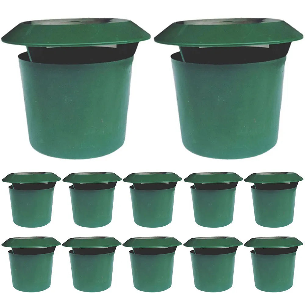 2/4/12pcs Snail Trap, Eco-friendly Pests Bait Station, Reusable Trap, Garden Farm Protector