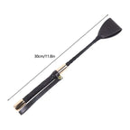 Black Crop For Horse, Portable PU Leather Riding Crop, Durable Horse Equipment, Whip Riding Crop For Horse Racing