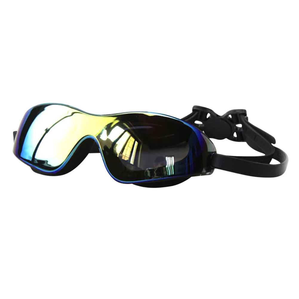 Swimming Anti-fog Goggles, Adjustable Electroplate Diving Glasses, No Leaking , Swim Sports Eyewear, for Women Men Youth Kids