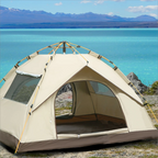 Outdoor Sunshade shelter Camping Tent, Self-driving, Travel Reactive Camping tent, Two doors and two windows