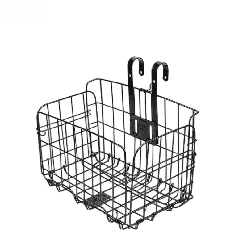 Mountain Bike Folding Hanging Basket, Bicycle Front or Rear Bold Side Trailer Basket