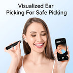 Visual Ear Cleaner with camera Set, Ear Wax Removal, Otoscope USB C Charging, Endoscope Wax Removal Tool, Earpick Mini Camera Clean