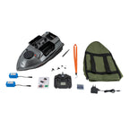 Rechargeable GPS Fishing Bait Boat with 2 Batteries, 16 Positioning Points, 2kg Load Bait Boat