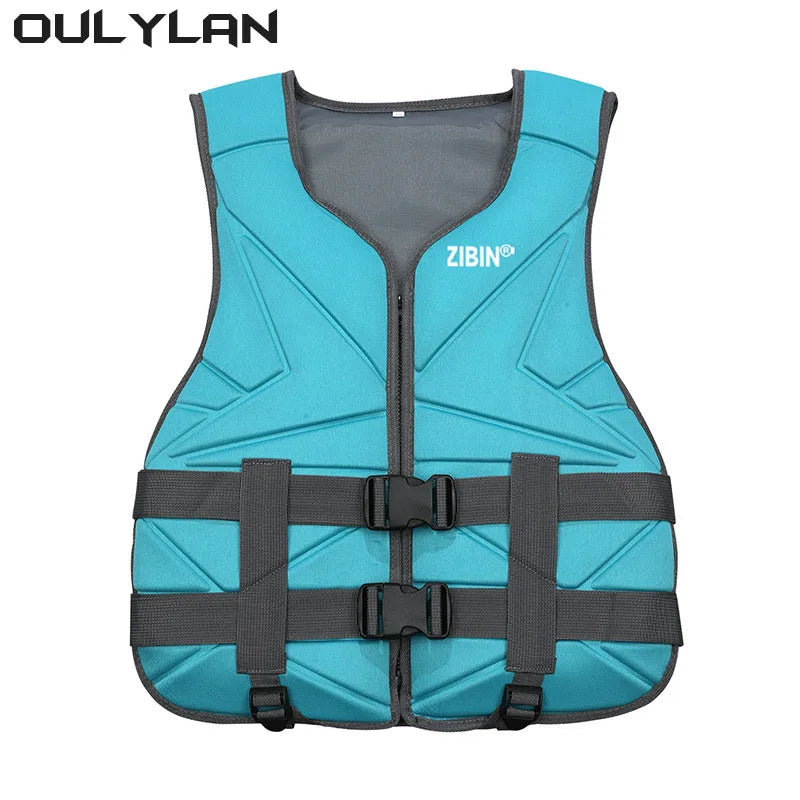 Oulylan Vest Life Jacket, Water Sports, Kayaking, Surf Drifting, Boating,  Adult/Children, Life Jacket, Neoprene Safety Vest Rescue Boats