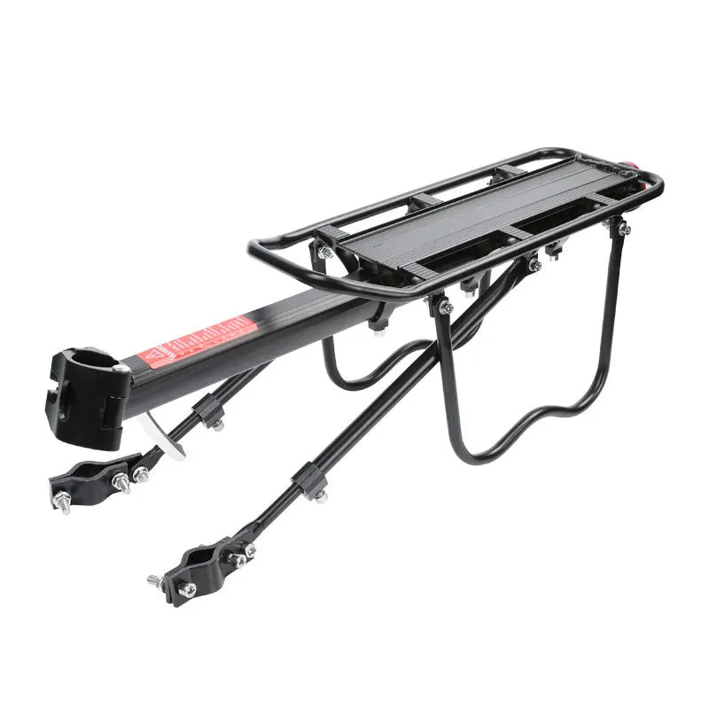 Mountain Bike Rear Carrier With Reflective Plate, Riding Equipment, Quick Disassembly, Aluminum Alloy  Rear Shelf, Bicycle Parts