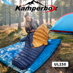 Kamperbox Ultralight Down UL250 Sleeping Bag,  Outdoor Camping Sleeping Bag