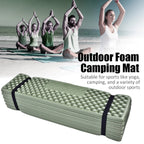 Outdoor waterproof Sleeping Pad, folding Camping  Mattress Ultralight Air Cushion Travel Mat Travel Hiking