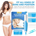 2 IN 1 Auto Micro Skin Tag Remover, micro & regular Skin Tag Removal Kit, Adult Mole Wart Remover, Face Care Beauty Tools