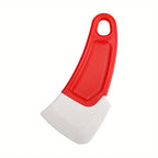 5pcs Soft scraper is used for cleaning the bottom of pots, flat bottomed pans, plates, and non stick pans