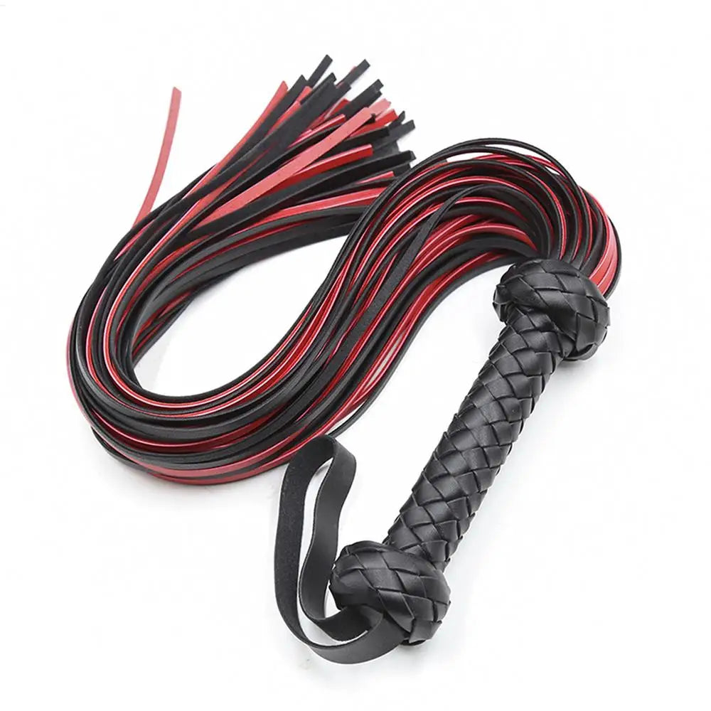 Black Crop For Horse, Portable PU Leather Riding Crop, Durable Horse Equipment, Whip Riding Crop For Horse Racing