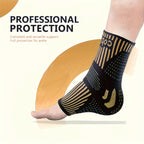 2 PCS Copper Ion Sports Ankle socks. Brace, Support, Compression Socks, Basketball, Football, Tennis, Running Protective Gear