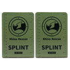 RHINO RESCUE 18/36 Inch Splint - Lightweight Reusable Combat Splint, First Aid Medical Splint For Bone Fracture Treatment