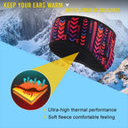Winter Ear Warmer Cover Sports Head Band Fleece Cycling Running Ski Cold Weather Ear Muff Hairband Headwear for Men Women