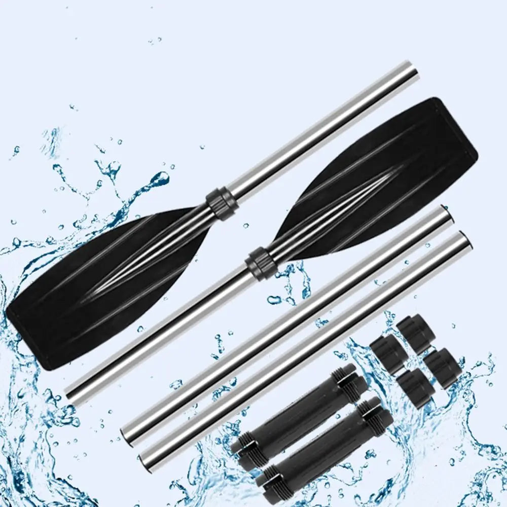 Aluminum Alloy Kayak Paddles, Thicken Anti-twist Design, Canoe Oars, Durable Portable Fishing Boat, Pulp Boating Accessories