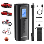 Woowind AP2-P Tire Inflator, 150PSI Portable Air Compressor, Air Pump for Car Tires, & Bikes, Quick Inflation