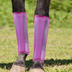 Horse Leg Guards 4 PCS Horse Leggins, Reusable Fly Boots, Fly Boots Horses Minimizes Leg Fatigue Reduces Stomping