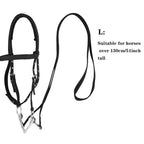 Horse Halter And Lead Rope, Throat Latch For Horse Bridle With 3 Buckles, Horse Headstall Lead Rope, Horse Farm Must-have