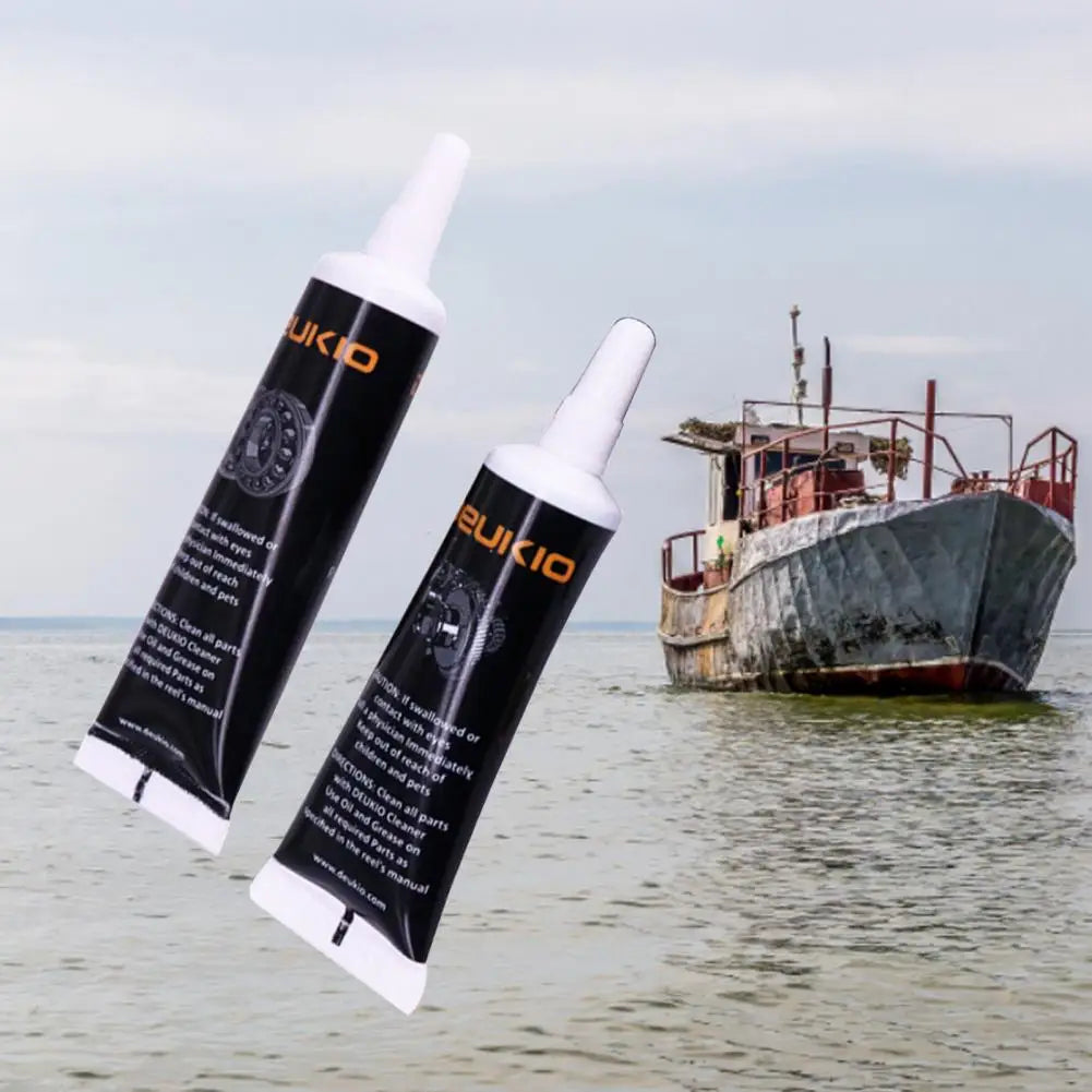 1 Set Universal Real Grease Lubricant, Bearing Maintenance Rust Fishing Reel Oil/ Grease