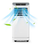 10,000 BTU Portable Air Conditioner, AC Unit,Heater,Dehumidifier & Fan with Remote Control, Self Evaporation System, LED Display