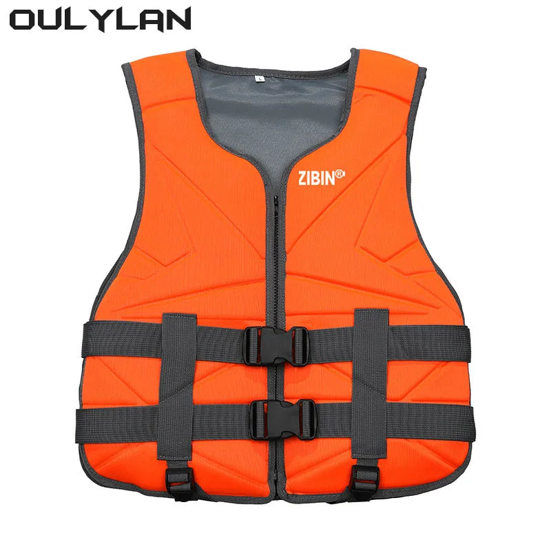 Oulylan Vest Life Jacket, Water Sports, Kayaking, Surf Drifting, Boating,  Adult/Children, Life Jacket, Neoprene Safety Vest Rescue Boats