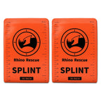 RHINO RESCUE 18/36 Inch Splint - Lightweight Reusable Combat Splint, First Aid Medical Splint For Bone Fracture Treatment