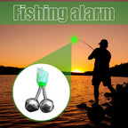 20-1PCS Fish Bite Alarm, Twin Spiral Bells Fishing Indicator Bait Alarm, Outdoor Night Fishing Alarm Bell Fishing Equipment