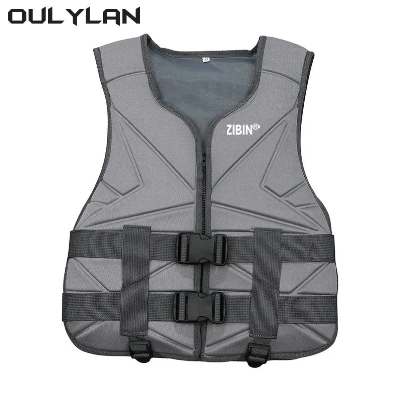Oulylan Vest Life Jacket, Water Sports, Kayaking, Surf Drifting, Boating,  Adult/Children, Life Jacket, Neoprene Safety Vest Rescue Boats