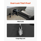 2" receiver Hitch Cargo Carrier,  500# load, Folding  Cargo Carrier