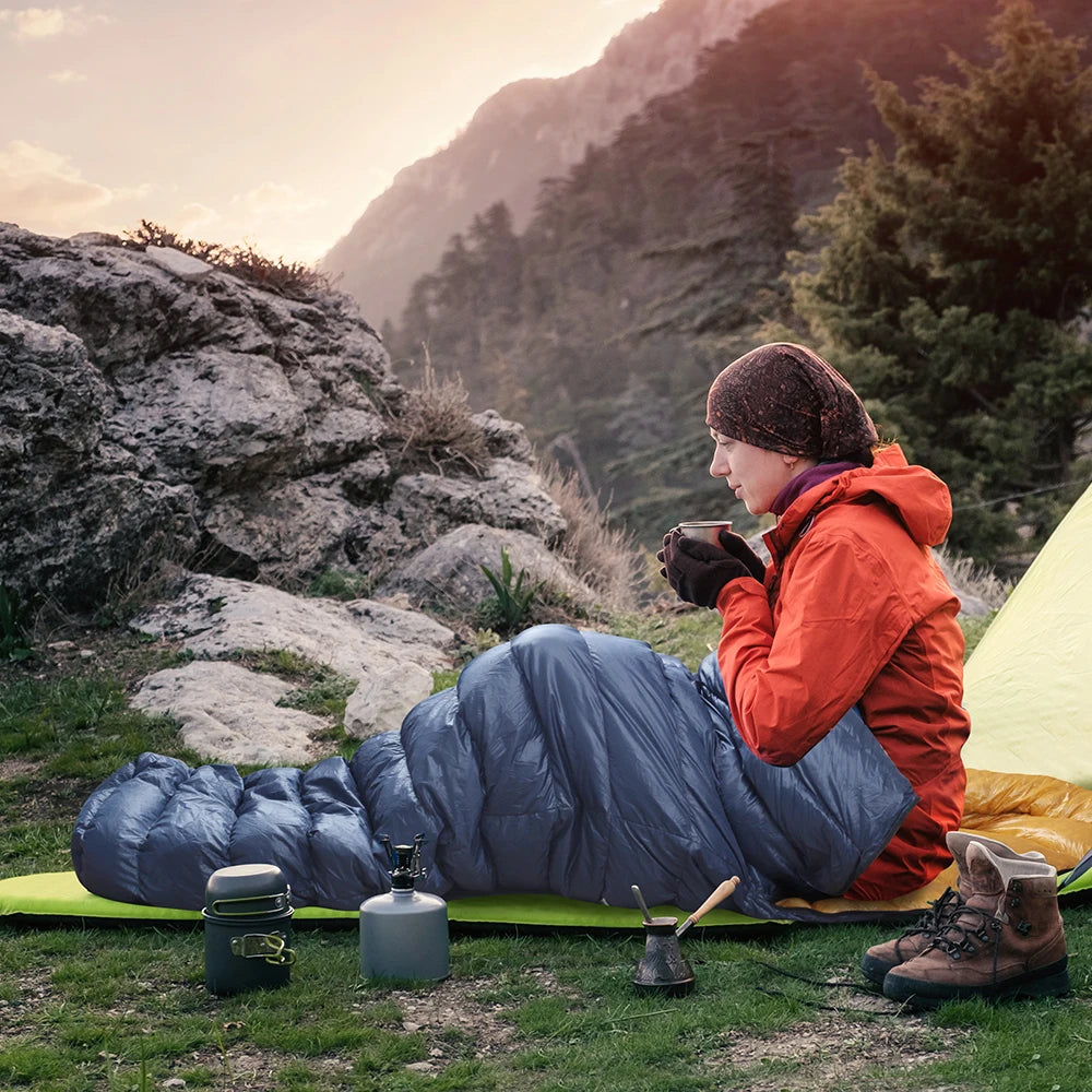 Kamperbox Ultralight Down UL250 Sleeping Bag,  Outdoor Camping Sleeping Bag
