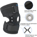 Adjustable Hinged Knee Brace Support Wrap for Meniscus Tear