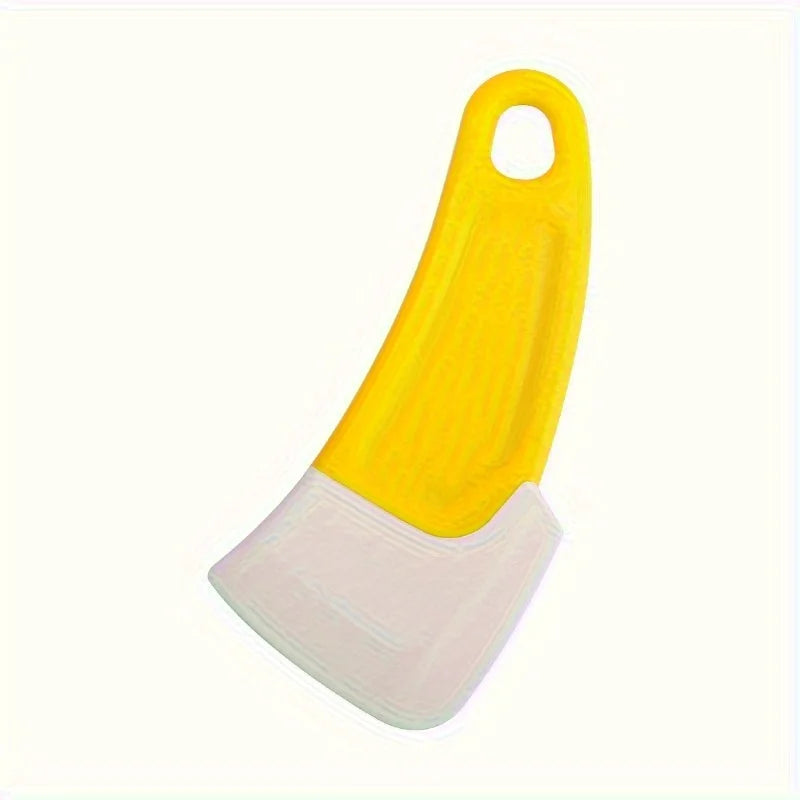 5pcs Soft scraper is used for cleaning the bottom of pots, flat bottomed pans, plates, and non stick pans