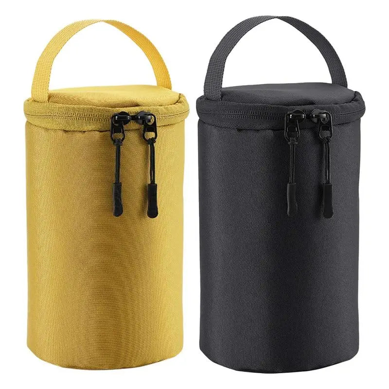 Camping G5 flat gas tank storage bag, Barrel-shaped gas lantern storage bag, Propane Tank Storage, Coalgas Cylinder Protector Bag